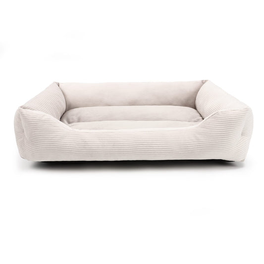 Corduroy Dog Bed Pet Bed for Medium Small Large Dogs Calming Soft Cat Bed with Recyclable Bottom Comfortable and Safety for PetMultiple25 * 20 * 8
