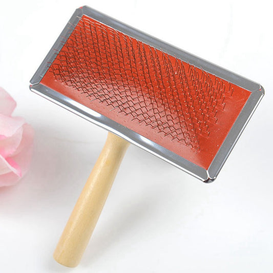 Wooden Pet Brush and Cleaning Toys for Dogs