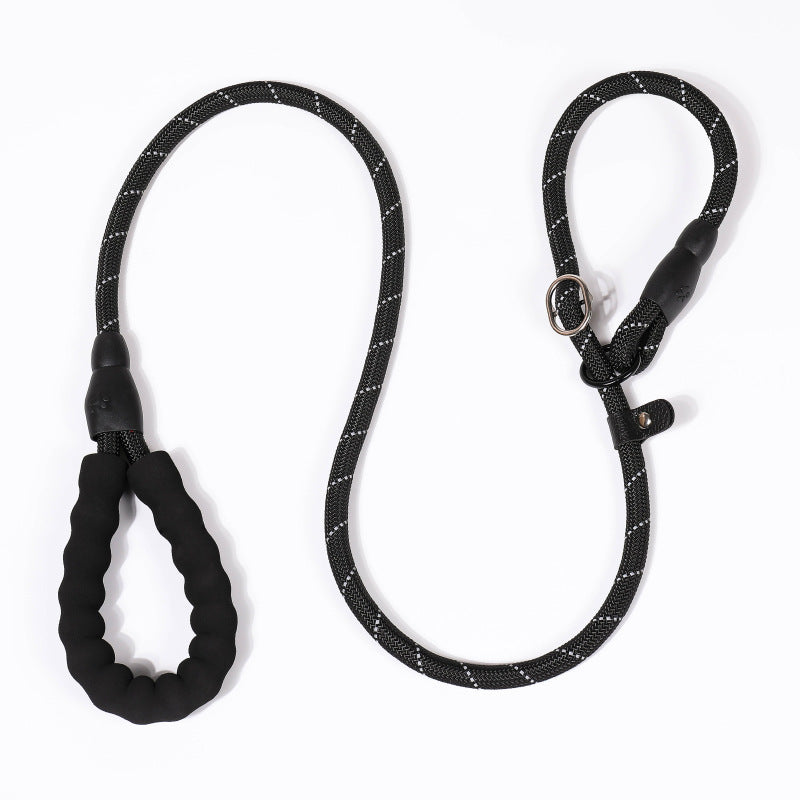 Reflective Silk Pet Leash with Explosion-proof Design