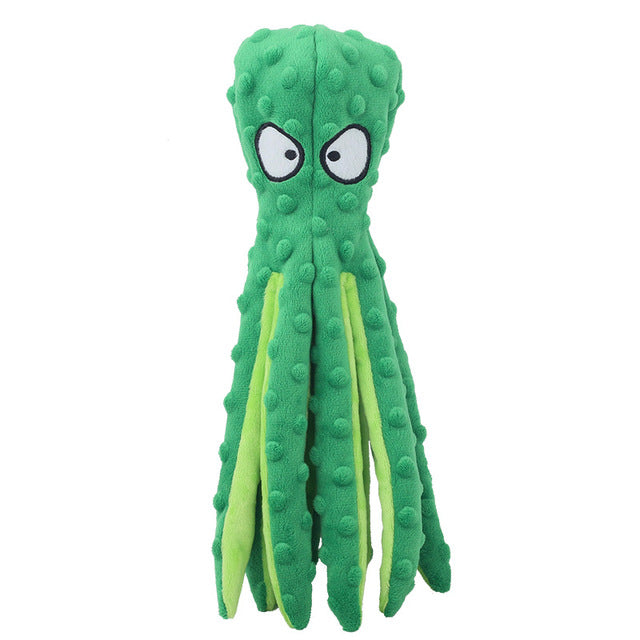 Interactive Plush Octopus Puzzle Toy for Dogs and Cats