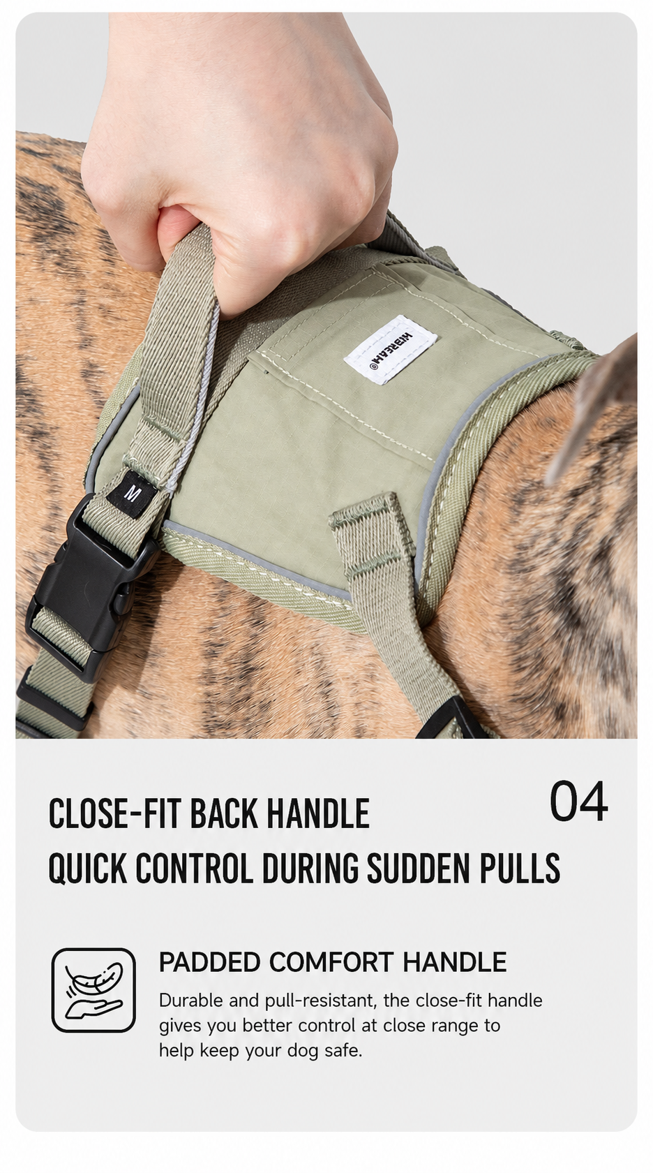 HiDREAM Valley Series Anti-Burst Quick-Fit Dog Harness | No-Pull Step-In Vest for Dogs